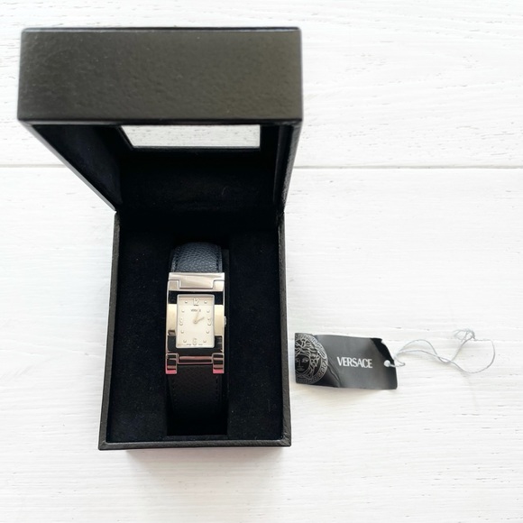 Versace ASQ99 Leather Watch, Vintage main image 4